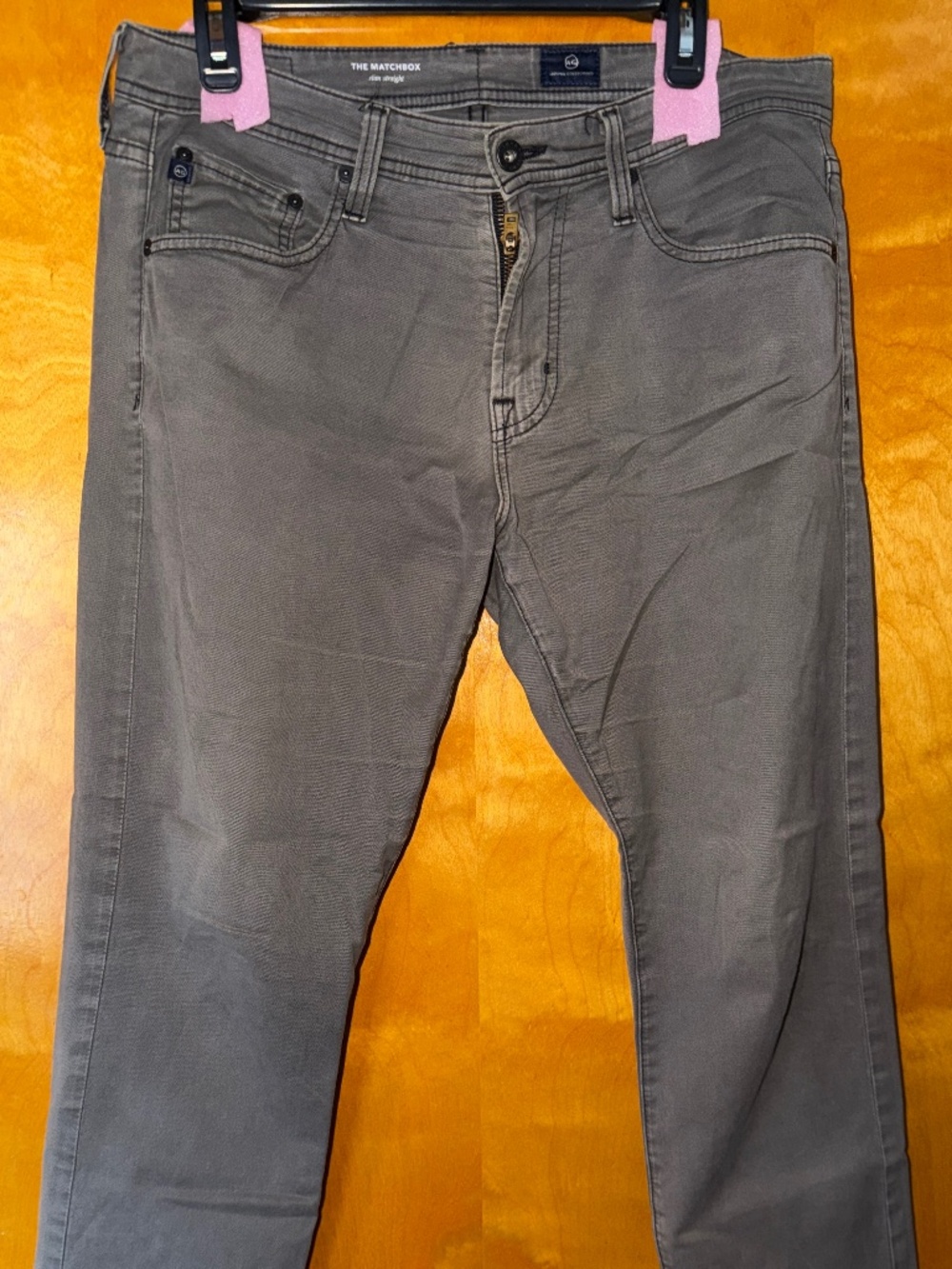 Adriano Goldschmied Men’s Grey Slacks (Size 31)